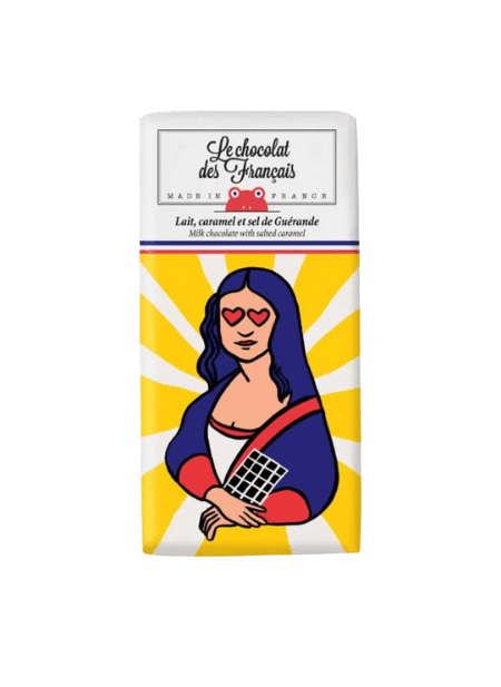 Joconde Milk Chocolate Bar w/ Salted Caramel