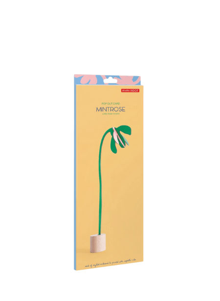 Mintrose Flower Pop Out Card