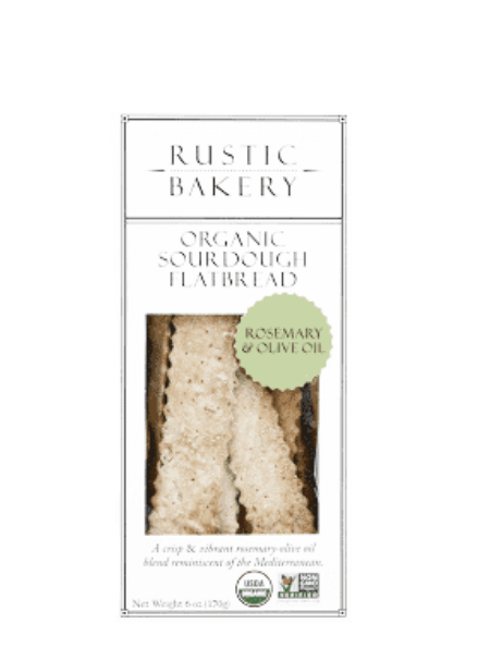 Rosemary & Olive Oil Sourdough Flatbread Crackers
