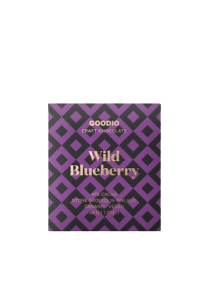 Goodio Wild Blueberry Chocolate Bar