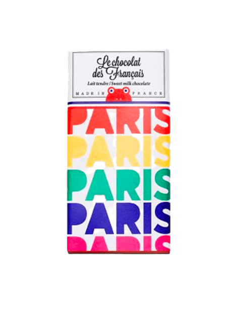 Milk Chocolate Bar - Paris Multicolor