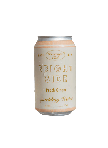 Peach Ginger Sparkling Water (single can)