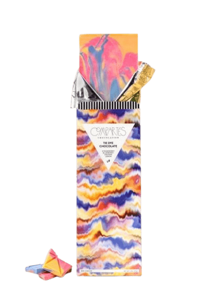 Tie Dye Rainbow Chocolate Bar