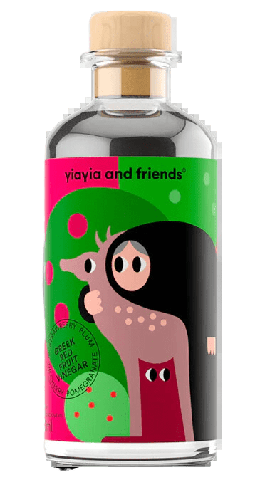 Yiayia and Friends Red Fruit Vinegar