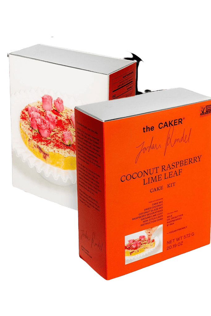 Coconut Raspberry Lime Leaf Cake Kit