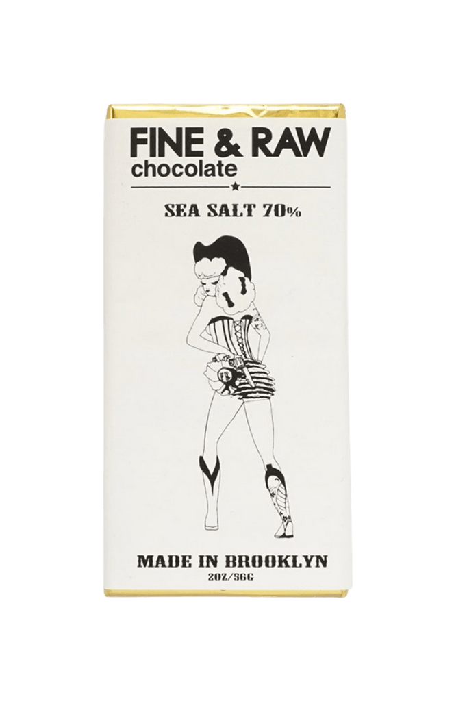Fine & Raw Snacks Sea Salt Chocolate 1oz