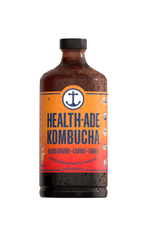 Health-Ade Non-Alcoholic Beverages Blood Orange Carrot Ginger Kombucha