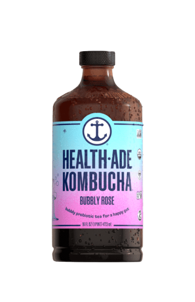 Health-Ade Non-Alcoholic Beverages Bubbly Rose Kombucha