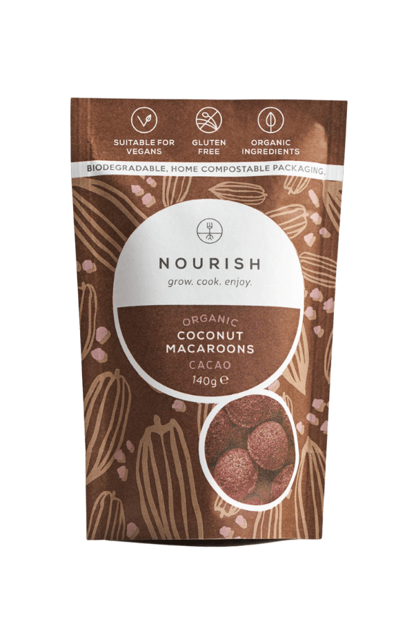 Nourish Snacks Cacao Coconut Macaroons