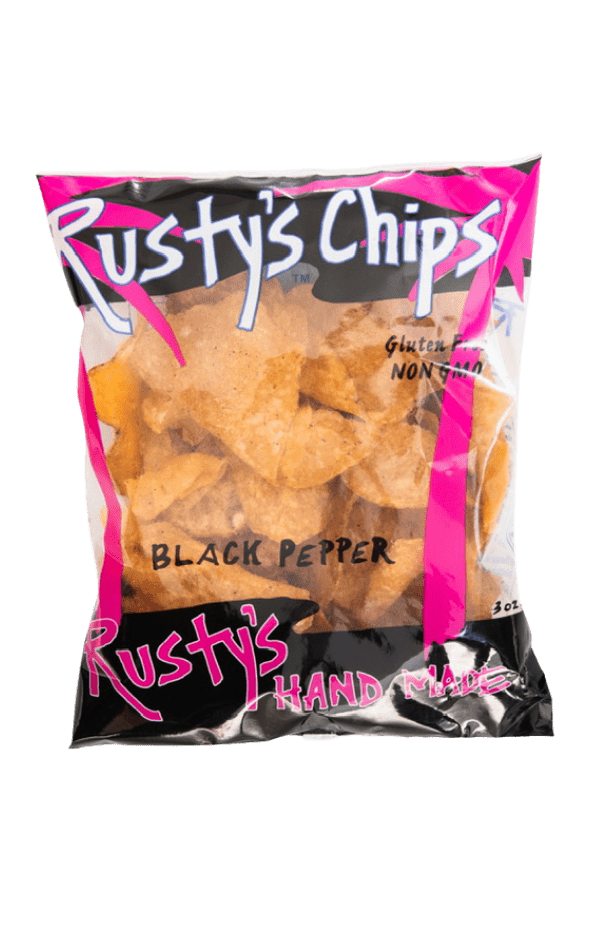 Rusty's Chips Snacks Rusty's Chips - Black Pepper