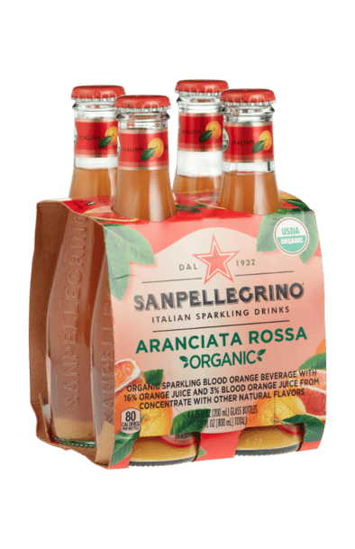 San Pellegrino Non-Alcoholic Beverages Aranciata Rossa - 4pk